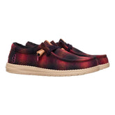 Hey Dude Wally Cozy Plaid 44341 Uomo Red Plaid/Black